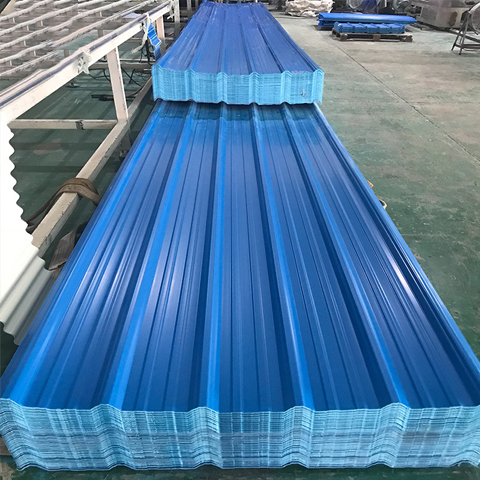 Color coated corrugated board